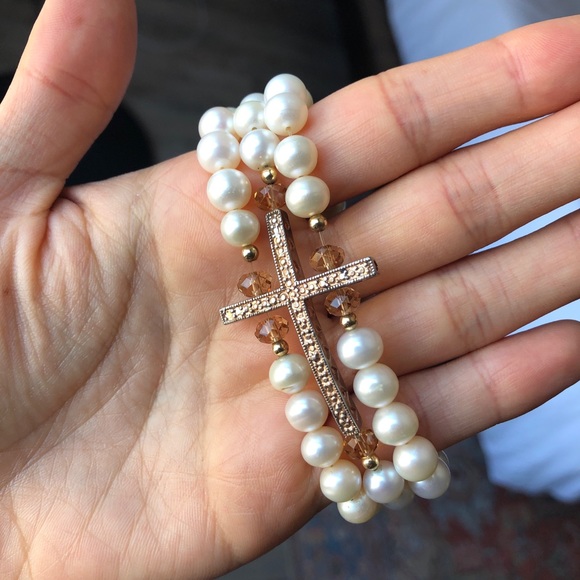 Real pearl bracelet - Picture 2 of 3